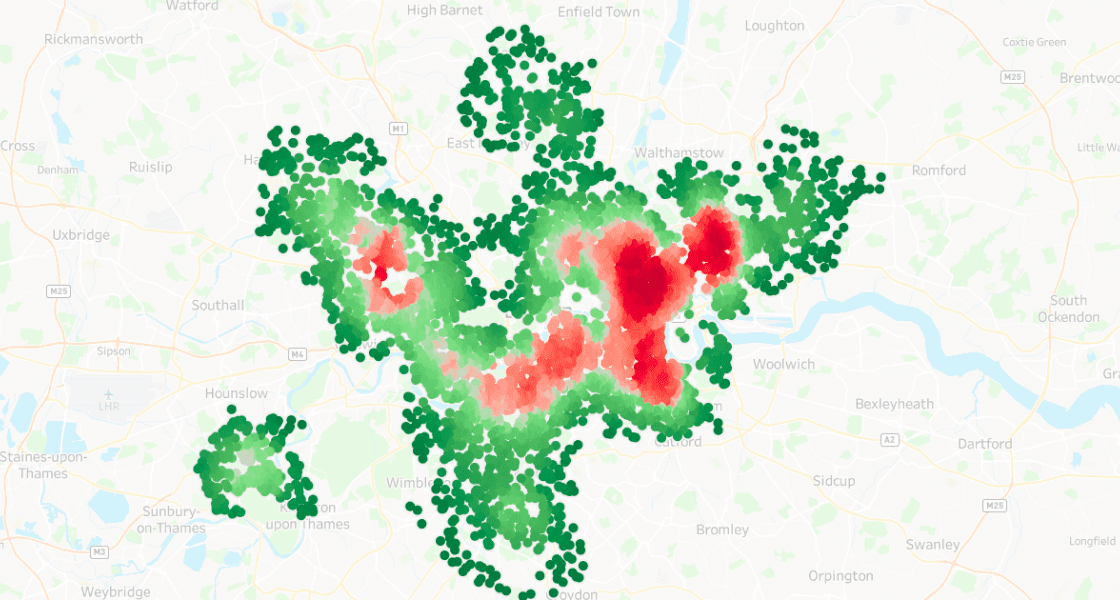 Real-time data analytics: DAU, MAU, orders amount, CR into purchase