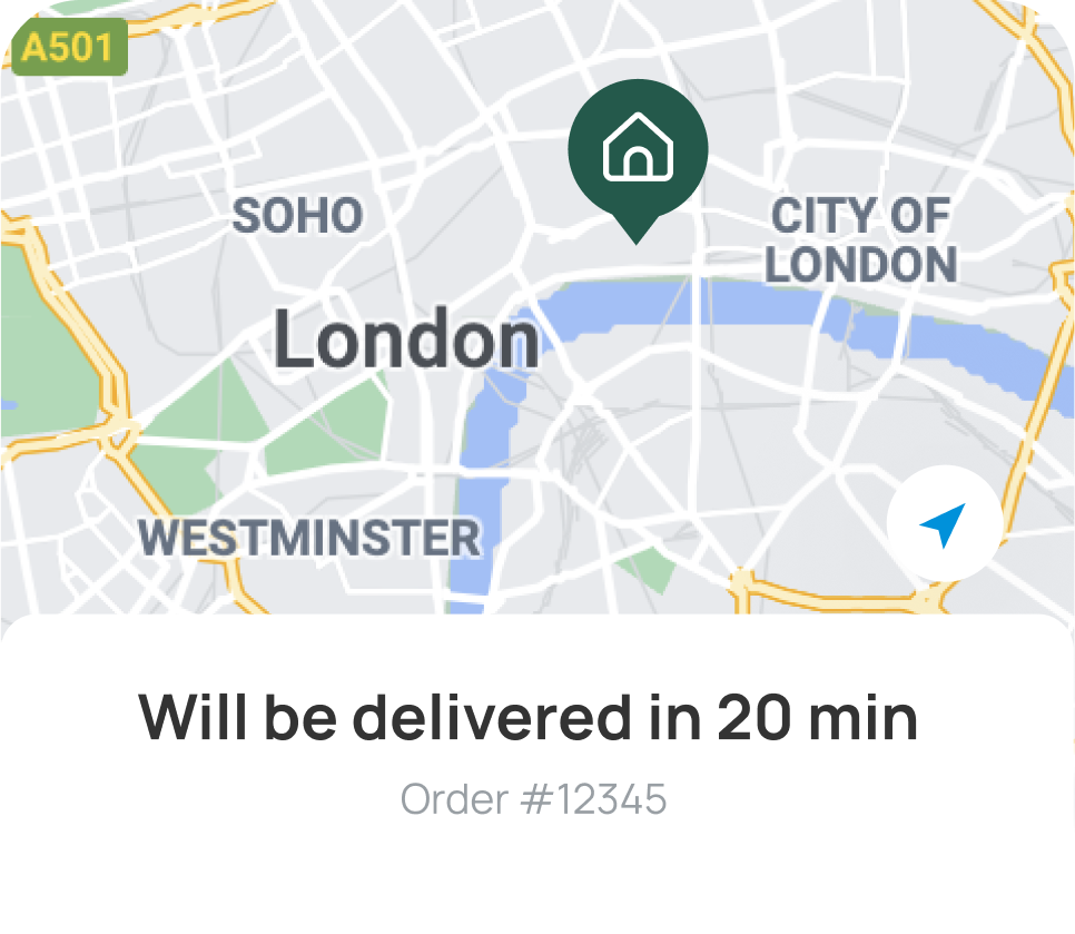 ETA - estimated time of arrival